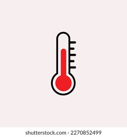 Symbol für die Temperatur, Symbol, Vektorgrafik, Zeichen