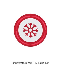 Hot Temperature Icon. Vector Illustration Eps 10