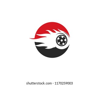  HOT Tires logo vector template