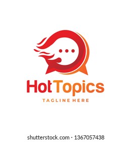 Hot Topics Logo Icon