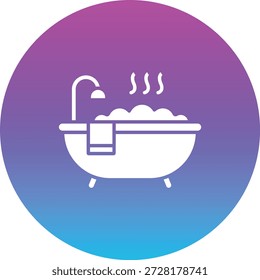 Ícone de vetor Hot Tub. Pode ser usado para impressão, aplicativos móveis e da Web.