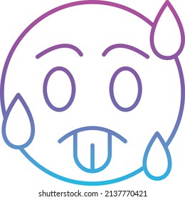 Hot vector icon. Can be used for printing, mobile and web applications.