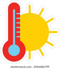 Hot vector icon. Can be used for printing, mobile and web applications.