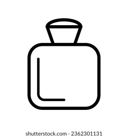 Hot water bag free medical icon vector design illustration