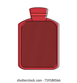 hot water bag healthcare icon image 