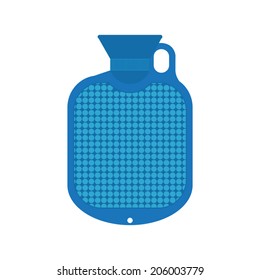 Hot Water Bottle Icon - Vector