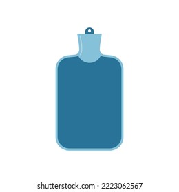 Icono de botella de agua caliente. Ilustración vectorial.