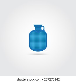 Hot Water Bottle Icon - Vector