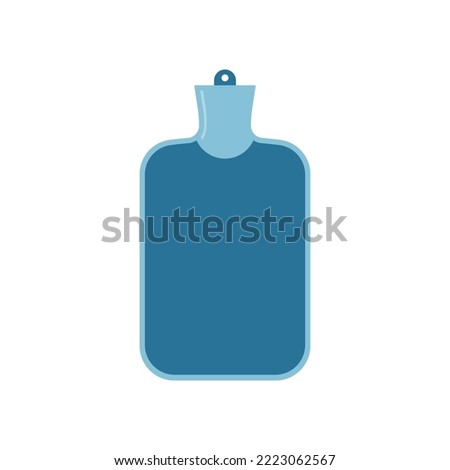 Hot water bottle icon. Vector illustration.