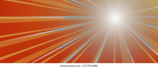 Fondo de Clima caliente. Abstractas fondo de sol naranja. Fondo de advertencia de calor de verano. Amanecer