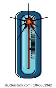 Hot Weather Thermometer icon