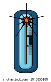 Hot Weather Thermometer icon