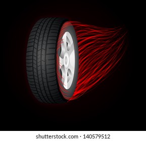 Hot Wheel Car Tyre Design