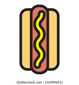 Hotdog with Bun