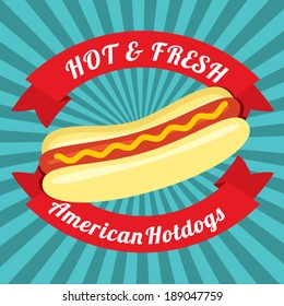 Hotdog Bun Vector Illustration