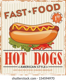 HotDog Day. Vector illustration