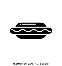 Hotdog icon vector image. Can also be used for food and drinks. Suitable for mobile apps, web apps and print media.