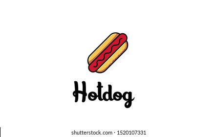 hotdog logo design for your projects