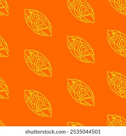 hotdog pattern background. Hot Dog Street Food Pattern background. Hot Dog flat illustration background.