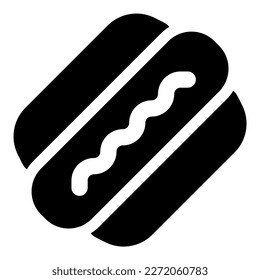 hotdog vector icon illustration asset