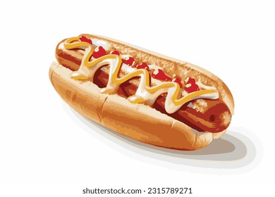 hotdogs are good and delicious