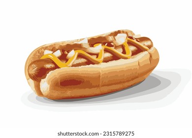 hotdogs are good and delicious