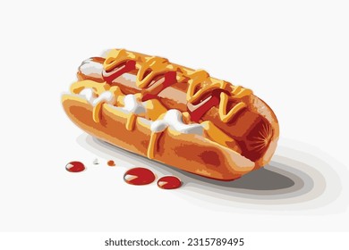 hotdogs are good and delicious