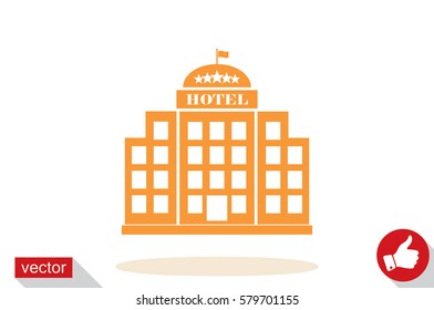 Hotel 5 star icon vector illustration.