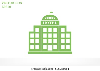 Hotel 5 star icon vector illustration.