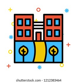 hotel   apartment   building  