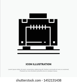 Hotel, Bag, Suitcase, Luggage Solid Black Glyph Icon