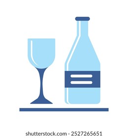 Hotel bar icon design illustration
