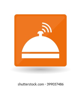 hotel bell design, vector illustration