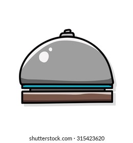 hotel bell doodle