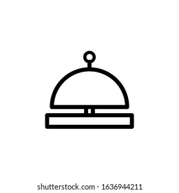 hotel bell icon design vector template