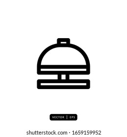 Vector de icono de la campana - Signo o símbolo