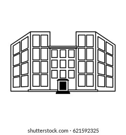 hotel building icon