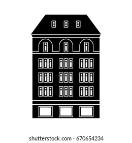 hotel building icon