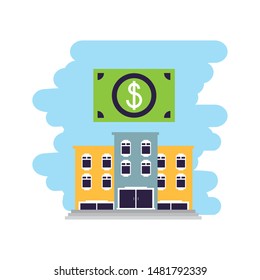 hotel building place with bill dollar