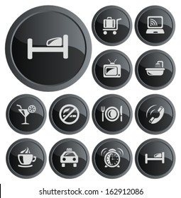 Hotel button set