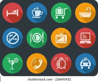 Hotel button set