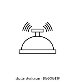hotel call icon. Element of otel and motels for mobile concept and web apps. Thin line icon for website design and development, app development. Premium icon on white background