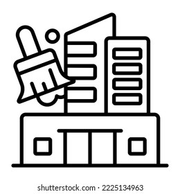 hotel cleaning Modern concepts design, Premium quality vector illustration concept. Vector symbol.