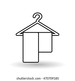 Hotel concept with icon design, vector illustration 10 eps graphic.