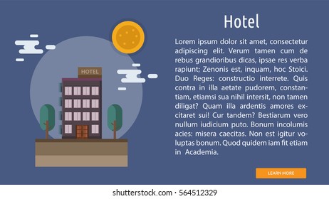 Hotel Conceptual Banner