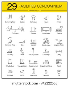 hotel condominium, home Services, Facilities, village hotel, swimming pool, Co-space, Maid, Laundry,Home theater, Shuttle bus, Supermarket, Lobby, Food, Concierge, CC TV, Key card, Security, Pet, Bic