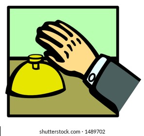 hotel counter bell