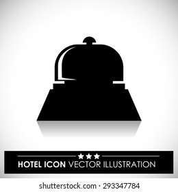 Hotel digital design, vector illustration eps 10.