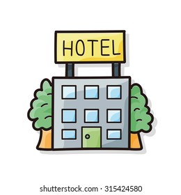 hotel doodle