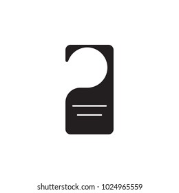 hotel door sign icon. Elements of beach holidays icon. Premium quality graphic design. Signs and symbols icon for websites, web design, mobile app on white background